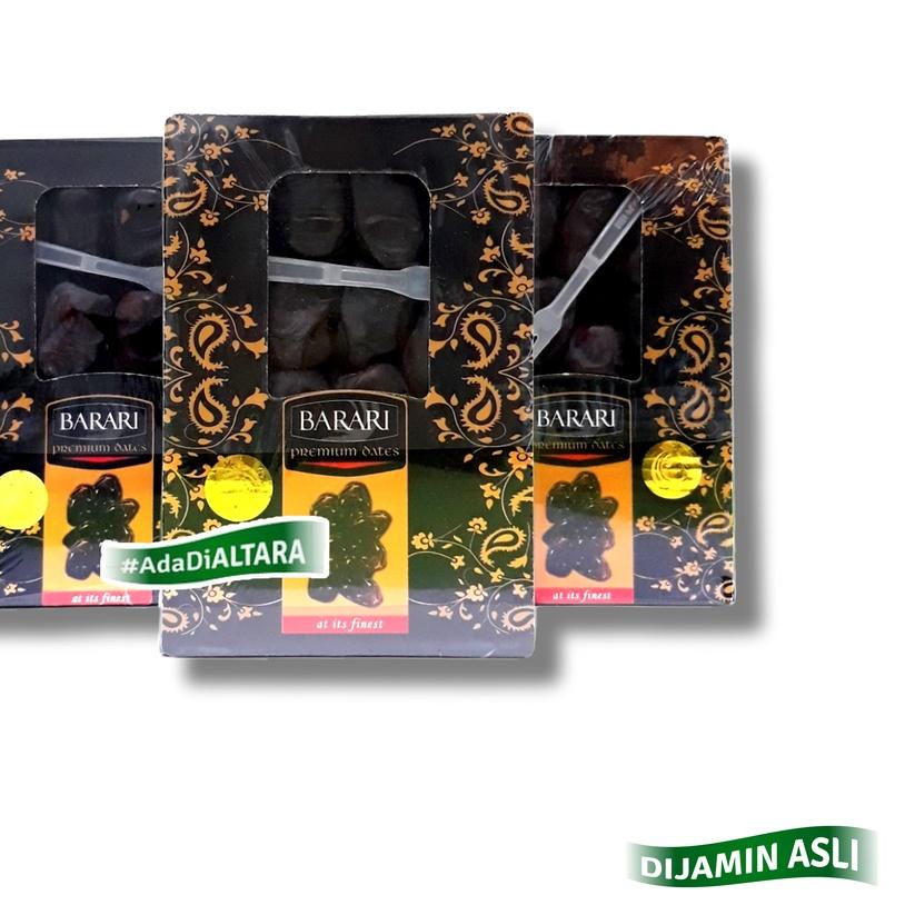 

Limited[KP8]-ALTARA - Kurma Bam Barari Premium Dates Hologram Original 600gr / EXP 2024/ Kurma Anggur / Kurma Bam / Kurma Nabi / Bam Barari