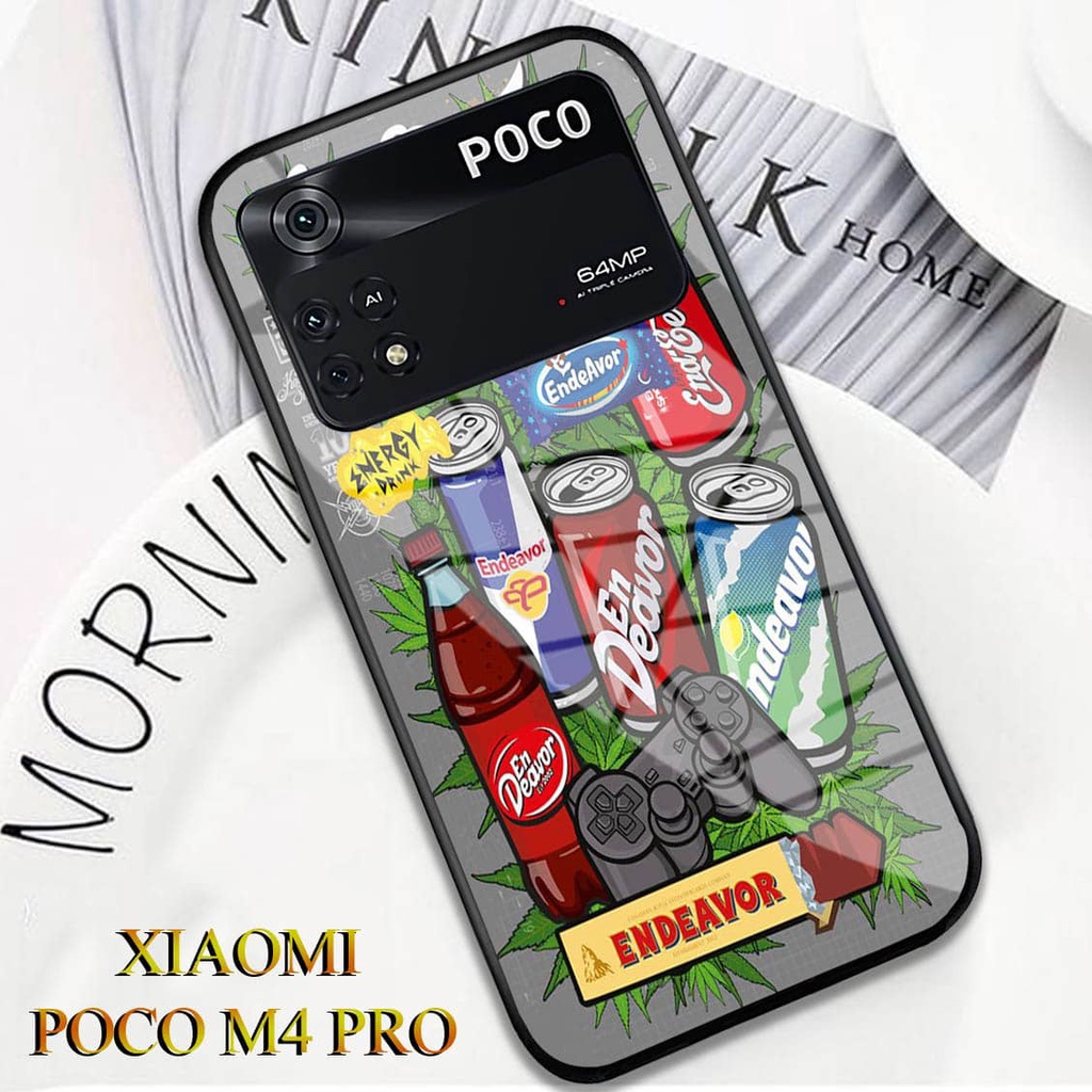 Softcase Kaca For POCO M4 PRO - Case Handphone POCO M4 PRO [T97].