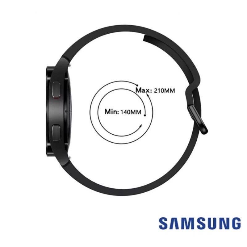 Strap Samsung Galaxy Watch 5 / 5 Pro / 4 / 4 Classic 40mm 42mm 44mm 46mm 40 42 44 45 46 mm Tali Silicone Soft Silikon 20mm 20 mm