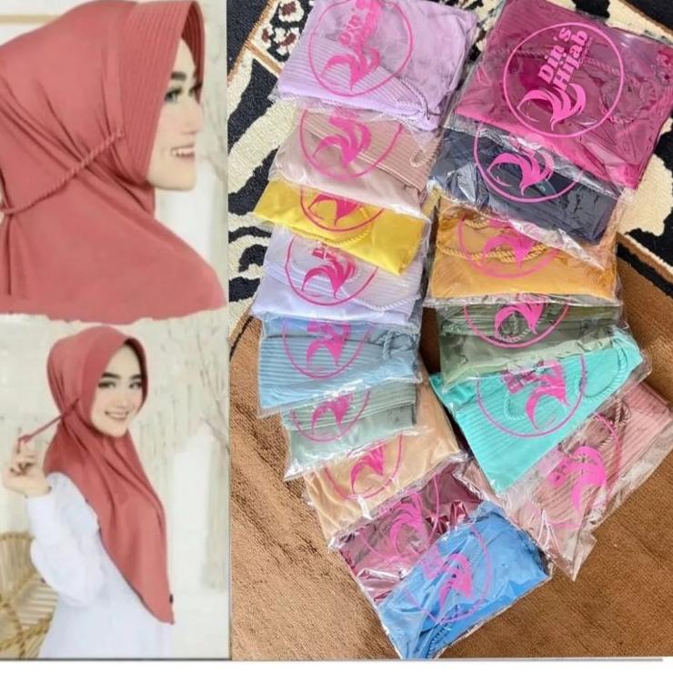 Hijab Instan "Zaenab" Ori Din's Hijab / Hasanah Hijab ‑ GBR.21Ja23ᴮ