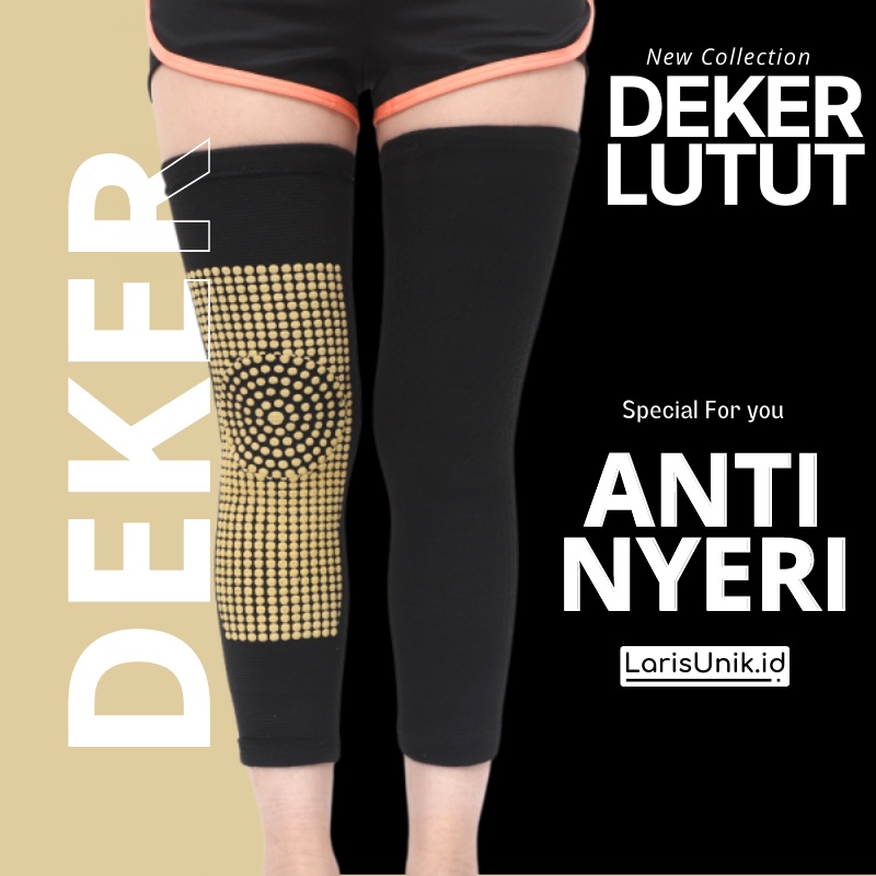 Dekker  Knee Pad Deker Lutut Tourmaline Pelindung Lutut  Decker Knee Support Multifungsi Penghilang Nyeri