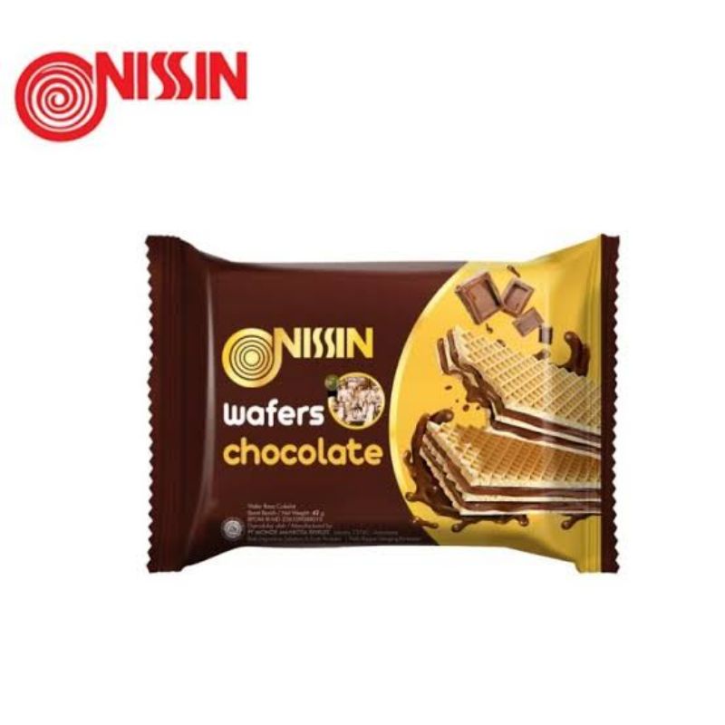 

NISSIN WAFER 42GR WAFER COKLAT NISIN BISKUIT NISIN