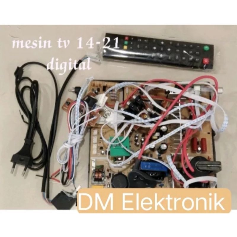 Mesin TV 14-21inch siaran Digital