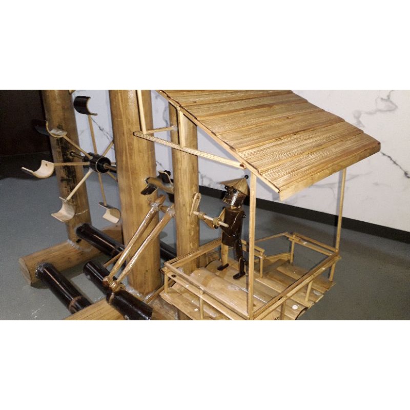 KINCIR AIR DARI BAMBU (CUSTOM)