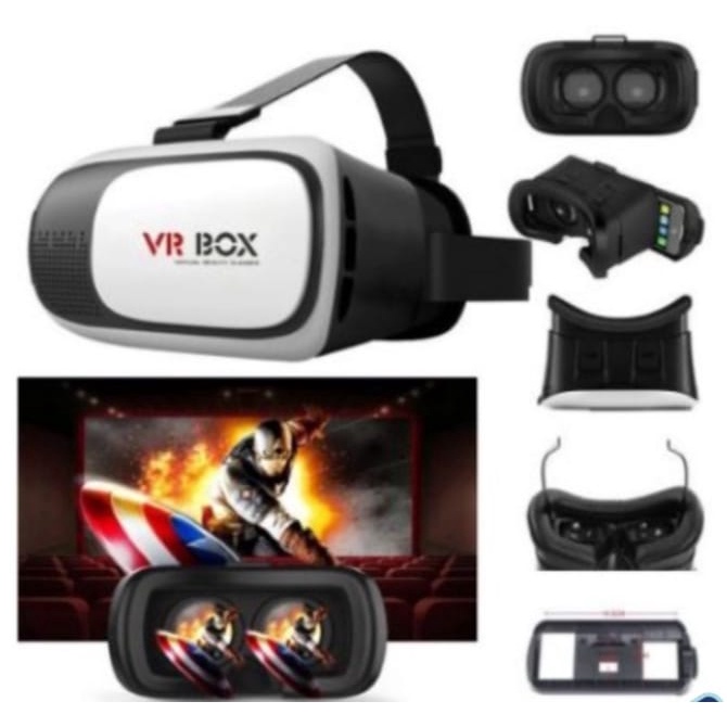 [ JB99 ] Vr Box 3D Virtual Reality Glasses Kaca Mata TERMURAHH