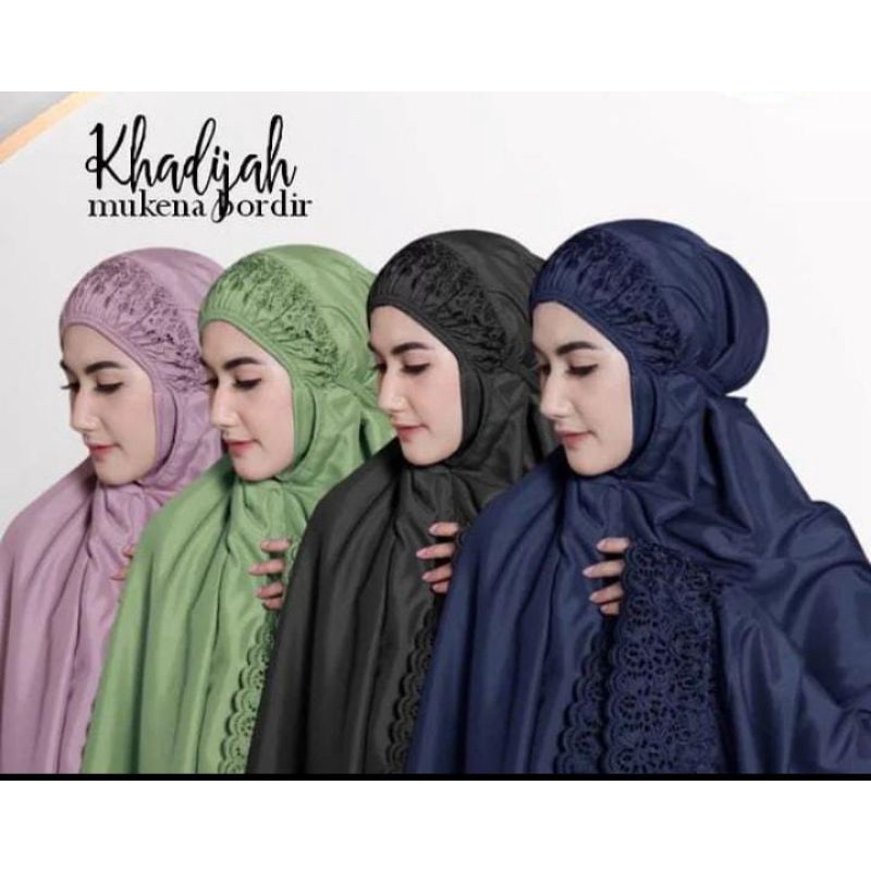 MUKENA KHADIJAH BORDIR