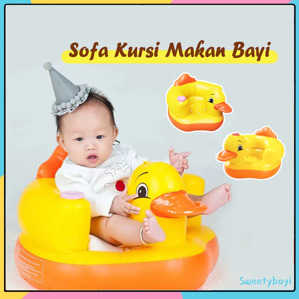 SweetyBayi Sofa kursi bebek angin bayi balita Tempat duduk belajar duduk bayi