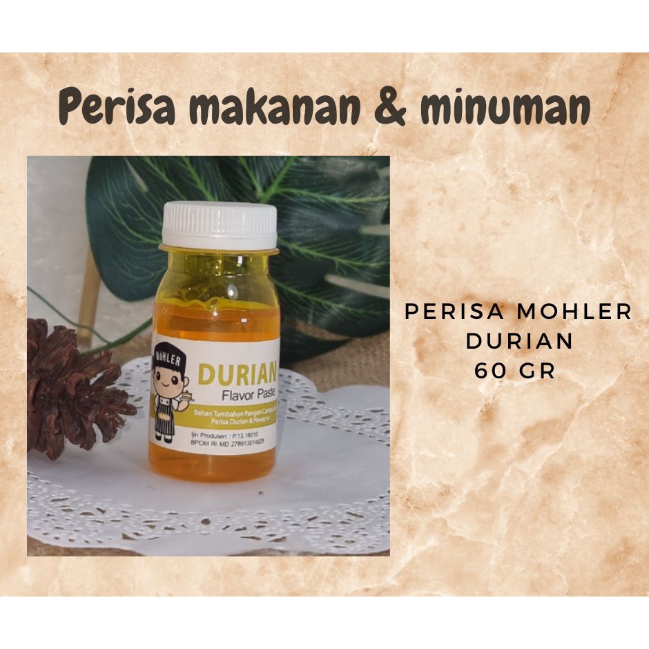 

Mohler Pasta Perisa Pewarna 60ml - Perisa makanan minuman dan kue aroma | DURIAN