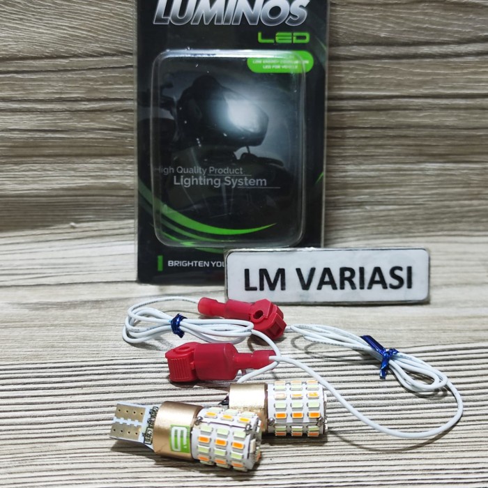 Luminos Led Lampu Senja Sein Sen Nmax Aerox Xmax Freego 2 Mode 54 Led