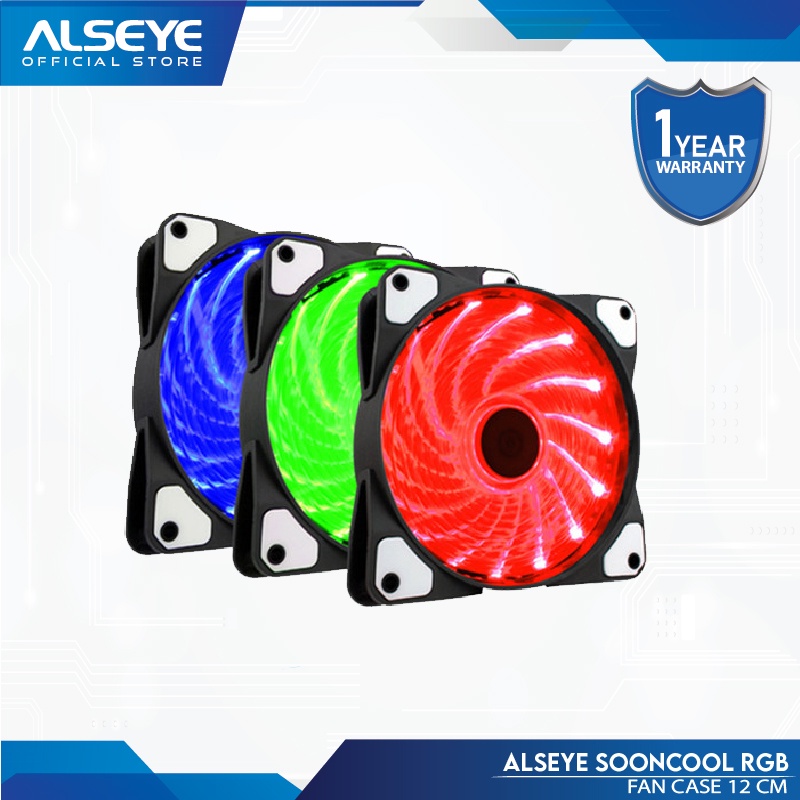 Jual Alseye Fan Case Sooncool Cm Rgb Shopee Indonesia