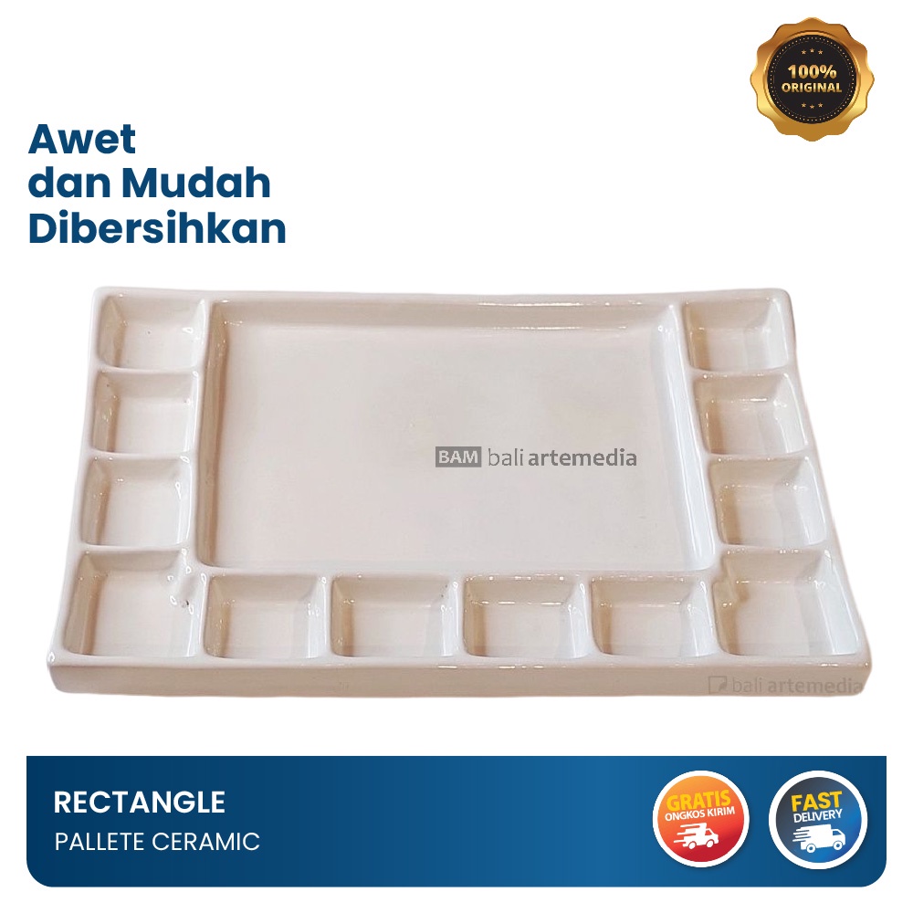 Rectangle Palette Ceramic - PP24