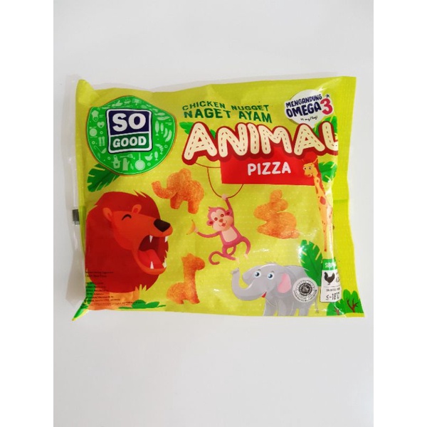 

SoGood Nugget Animal Pizza 400gr