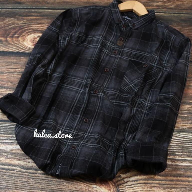 [TU375] (COD) KEMEJA FLANEL BRILL EIGHTY EIGHT PREMIUM LENGAN PANJANG KK612 borong semua