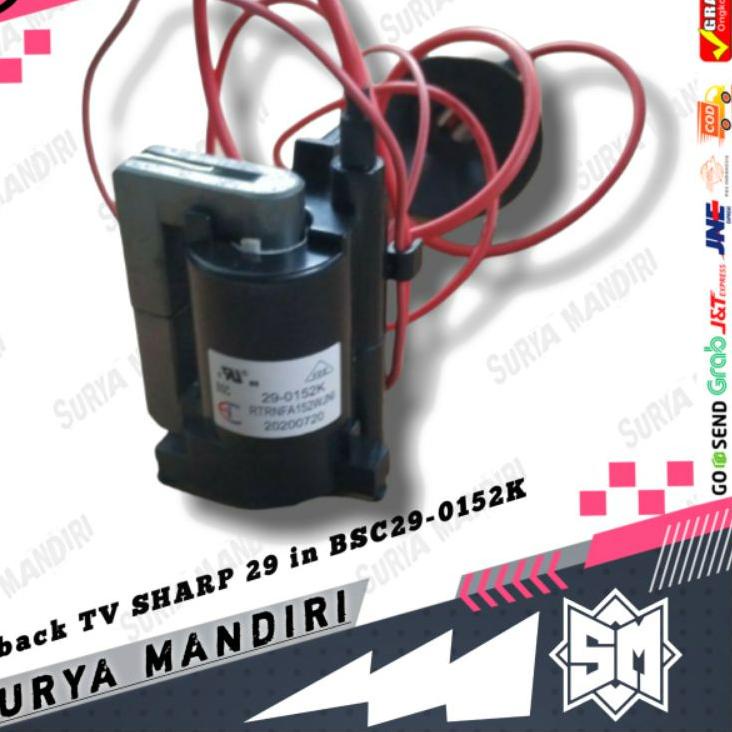 Depan Playback Flyback TV SHARP 29IN BSC29-0152K RTRNFA 152 WJNI
