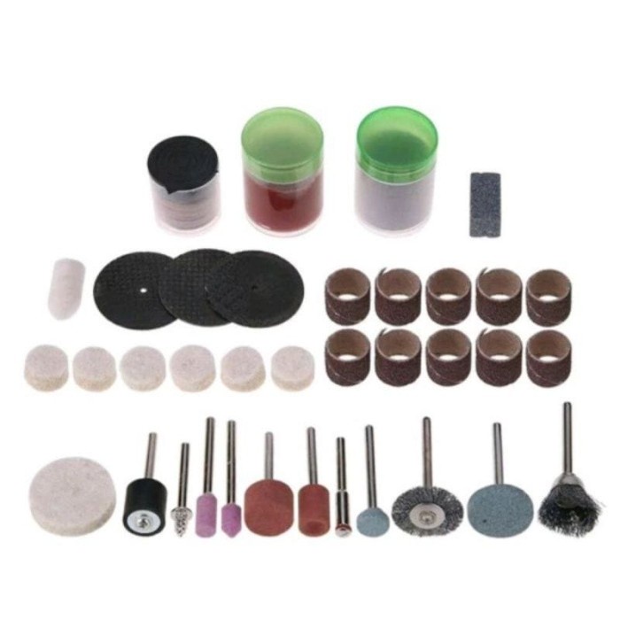 Pol Mata Bor 105Pcs Tuner Cuner Mini Cutting Wheel Mata Gerinda Mini Poles