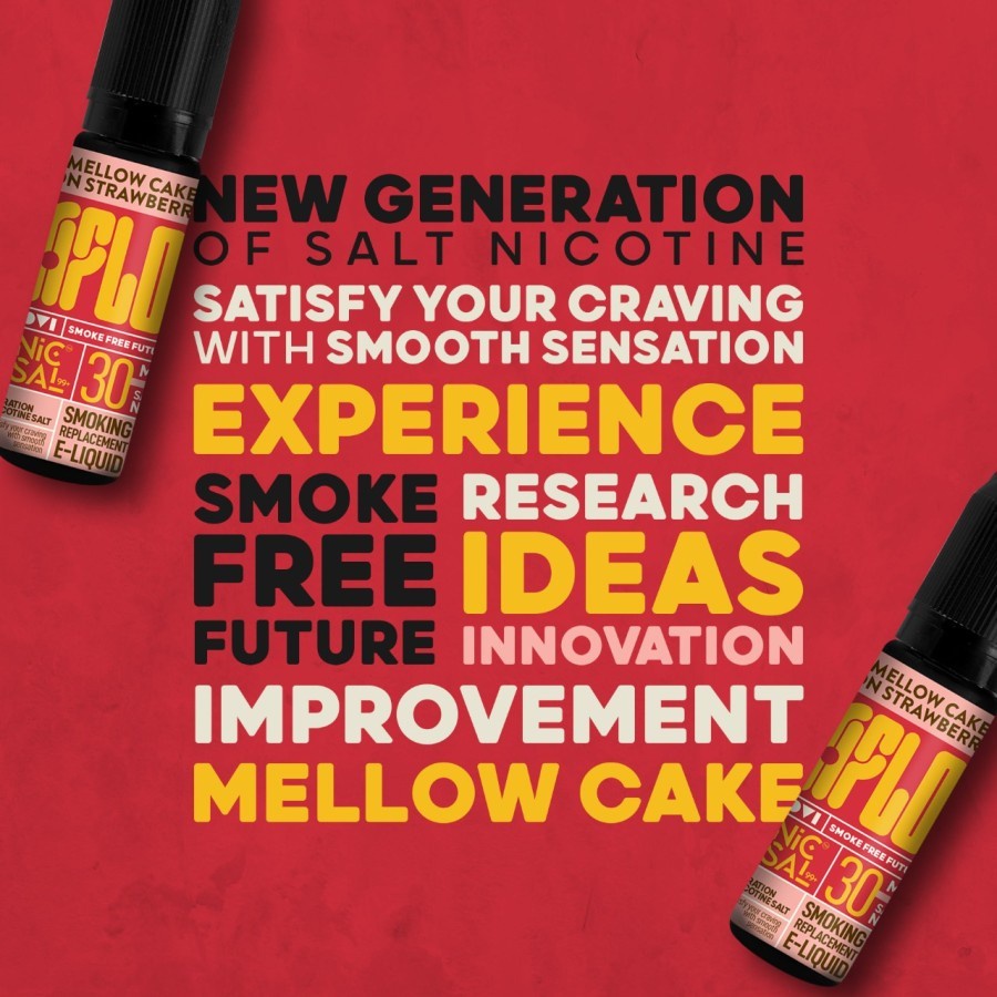 AFLO SALT MELLOW CAKE ON STRAWBERRY 15ML