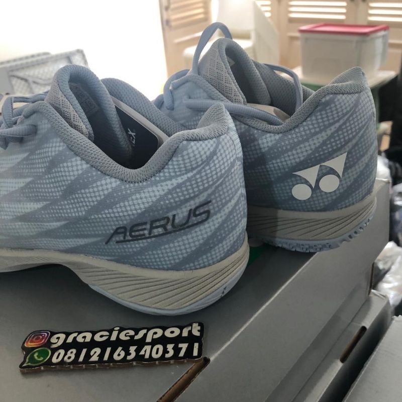 Sepatu Yonex Aerusz2 light blue wide