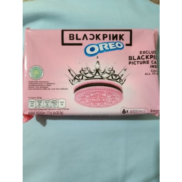 

oreo blackpink photocard
