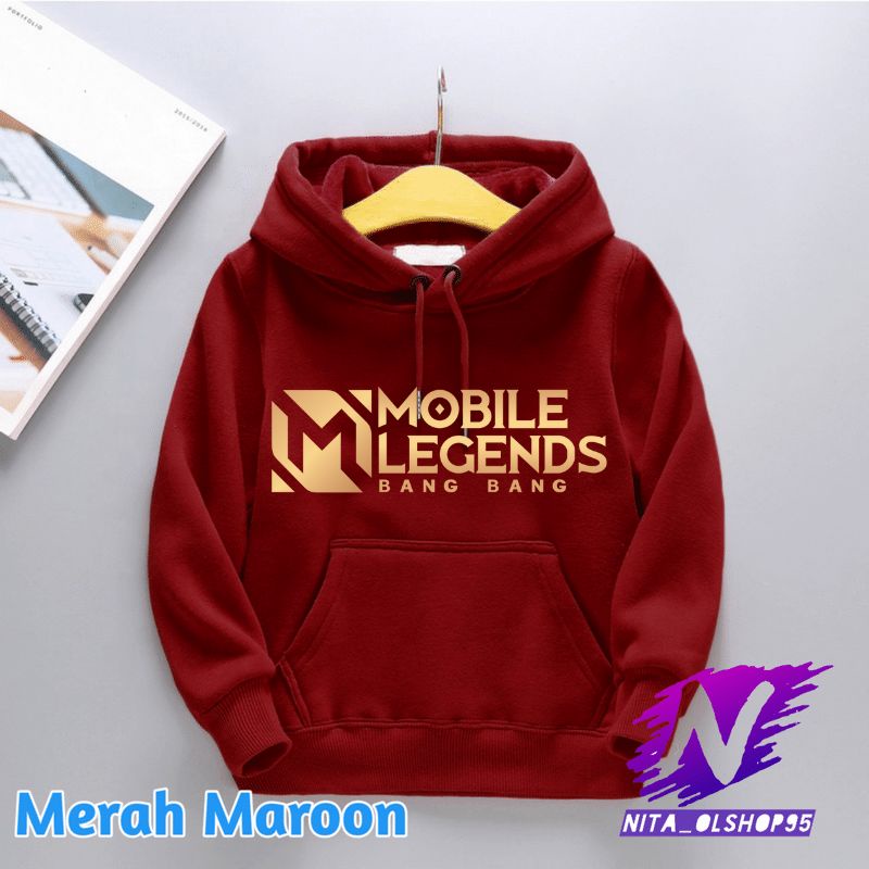 SWEATER HOODIE ANAK MOBILE LEGEND