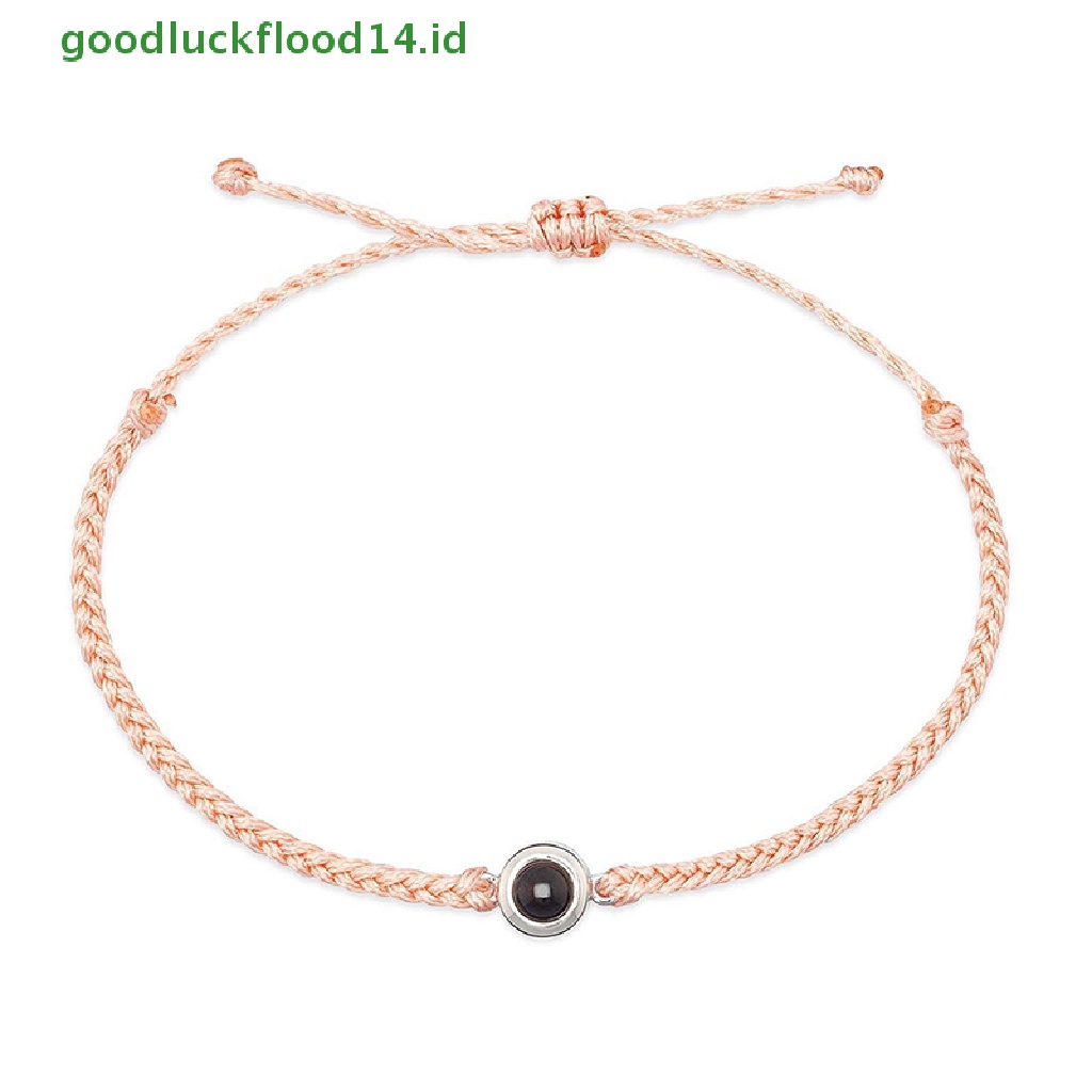 [GOOGFOUR] Gelang 100bahasa I Love You Gelang Dikepang Anti Karat [TOP]