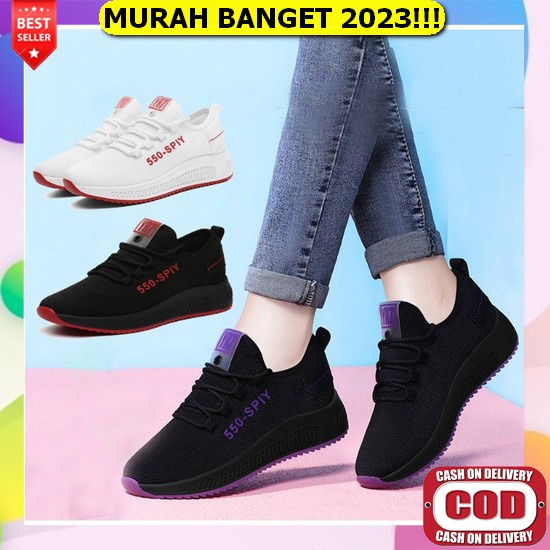Cod Ss 1818 Sepatu Sneakers Import Wanita Premium Topgrosir Lv0137 Ars Sepatu Sneakers Wanita Import