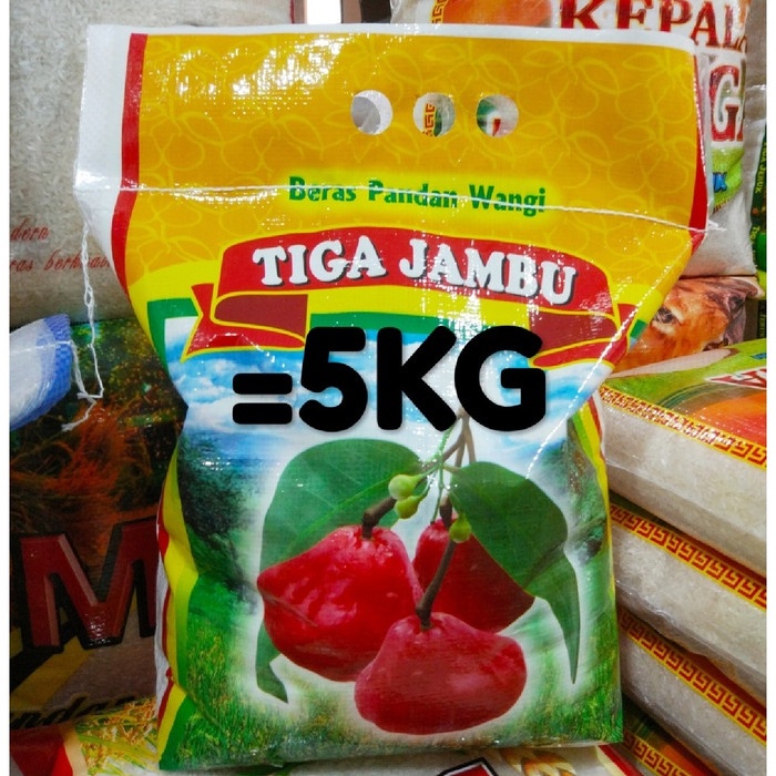 

BERAS PANDAN WANGI SUPER ASLI CAP TIGA JAMBU 5KG MURAH