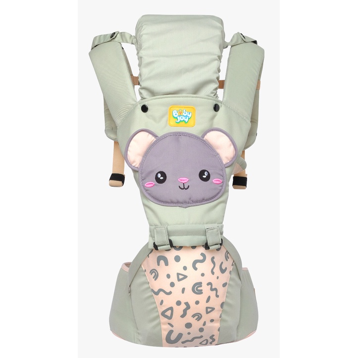 Baby Joy Gendongan Hipseat | Baby Joy Gendongan Bayi Depan Mickie Rabbit Pinguin Series