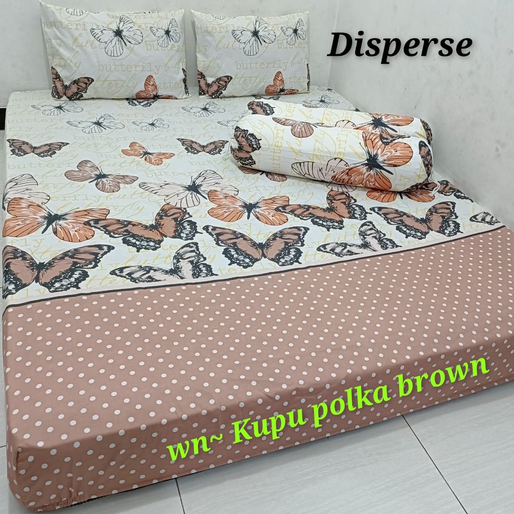 motif KUPU Produksi Sendiri Promo Sprei Homemade Murah