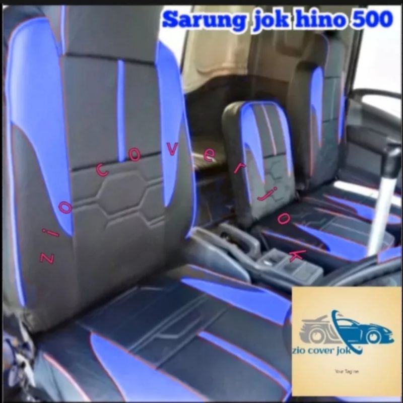 sarung jok mobil hino 500,lohan, cover jok hino lohan, lapisan jok hino,lohan