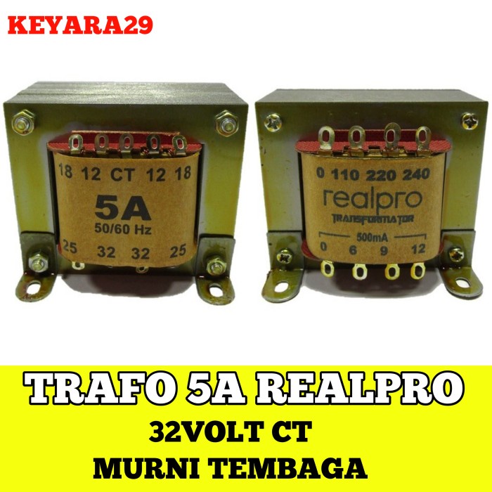 Trafo 5A CT tembaga murni