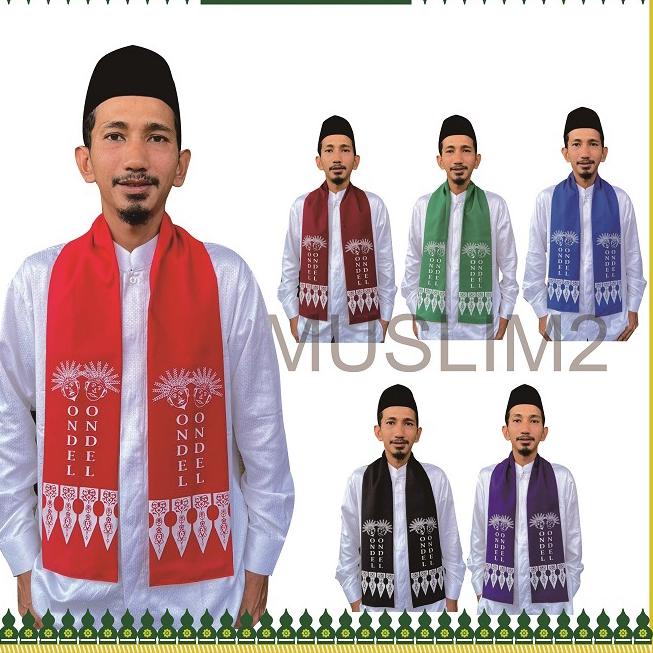 (Terbaik) Cukin Betawi / Cukin Batik / Syall / Cukin Ondel Ondel / Selendang Betawi Anak dan Dewasa