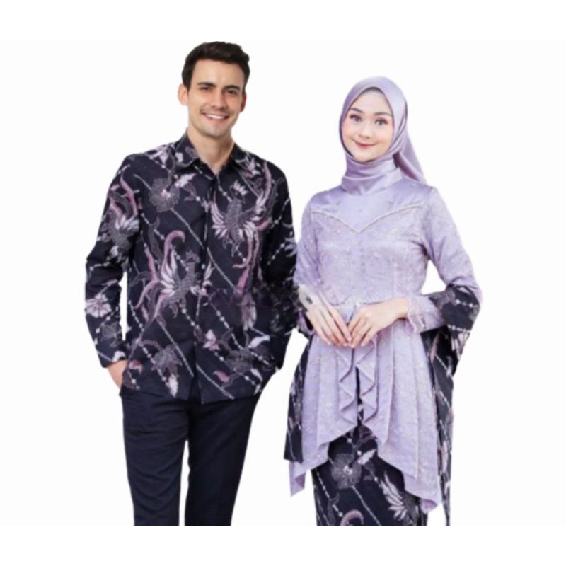 Kebaya Couple Modern Kebaya Lamaran Wisuda Baju Tunangan Batik Brukat Terbaru Baju Couple Kondangan Terbaru batik couple keluarga