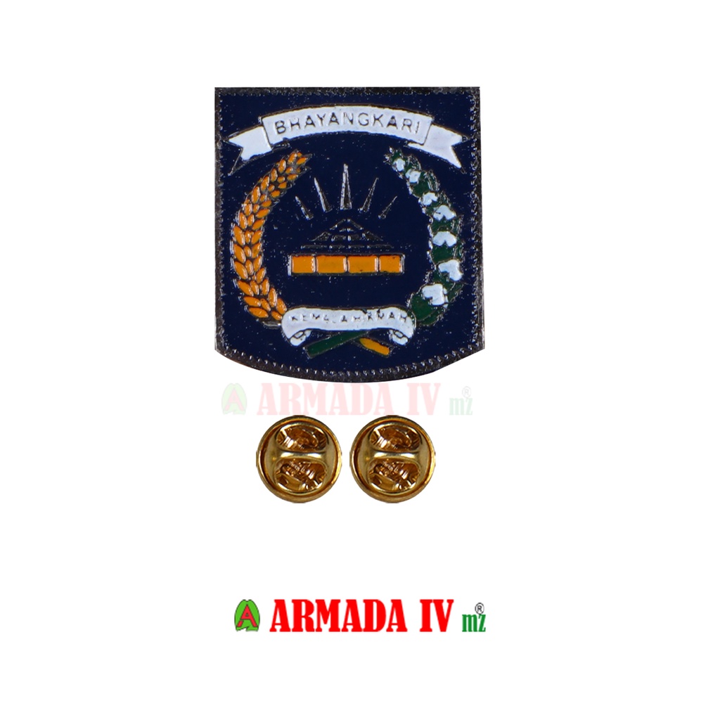 Pin Bhayangkari Brevet BHAYANGKARI Paku