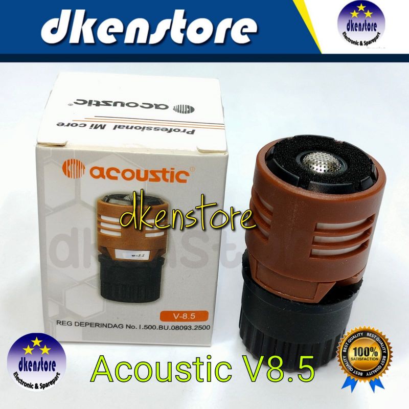 Spool Mic Acoustic V8.5 Sensitif Bagus vocal dan mic wireless