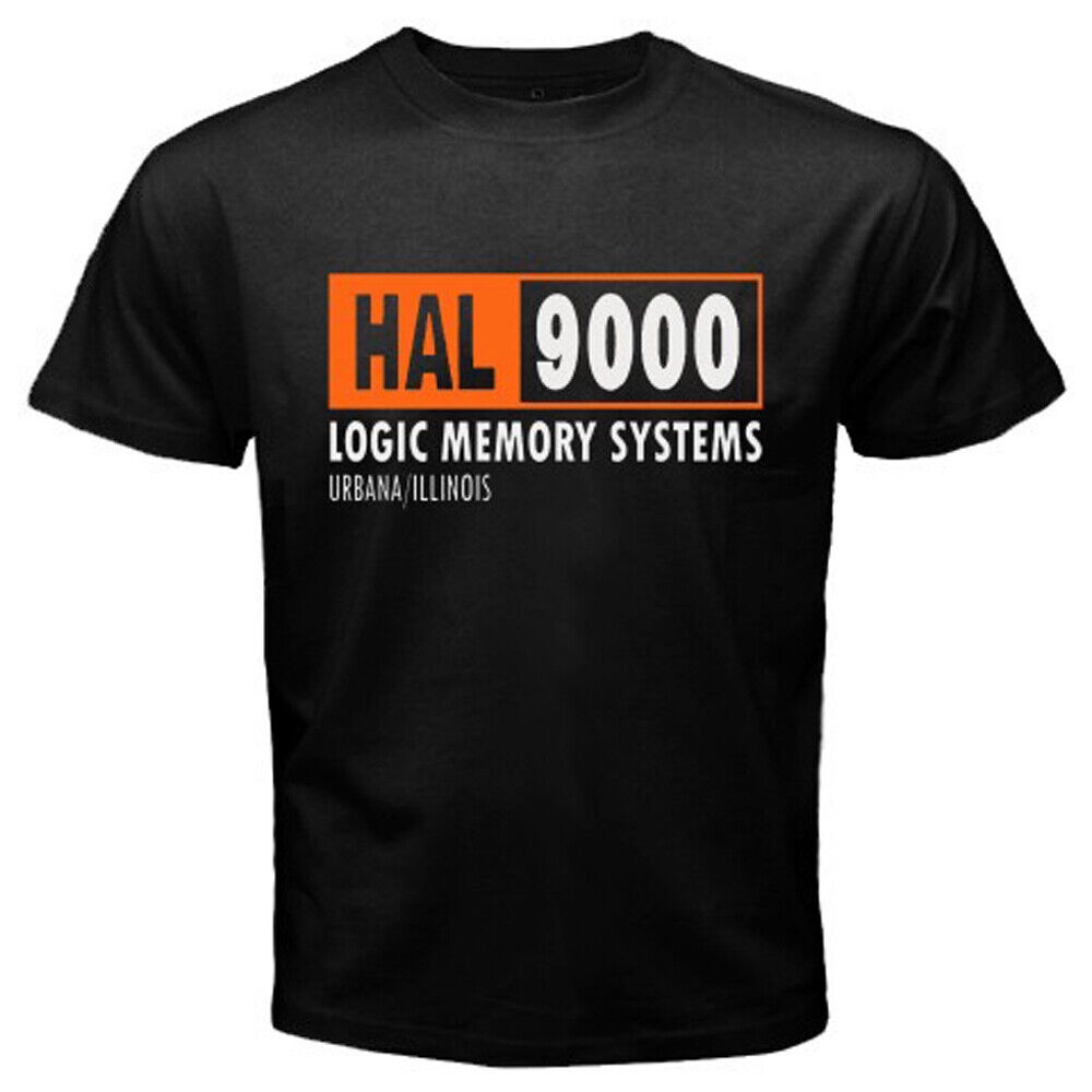 Kaos HAL 9000 Stanley Kubrick Logo Tshirt 100% Cotton
