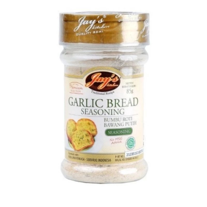 

Jays Garlic Bread Seasoning / Jays Bumbu Roti Bawang Putih 85gr
