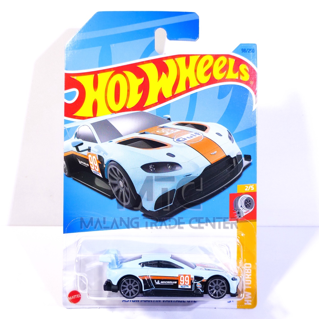 Hot Wheels Aston Martin Vantage GTE Sky Blue D 2023