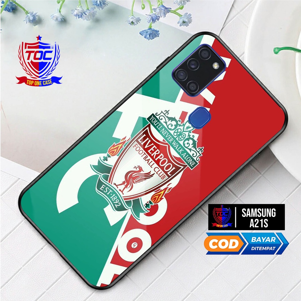 Case SAMSUNG A21S -Casing SAMSUNG A21S Terbaru Top One Case [ FOOTBALL ]Casing Hp SAMSUNG A21S - kes