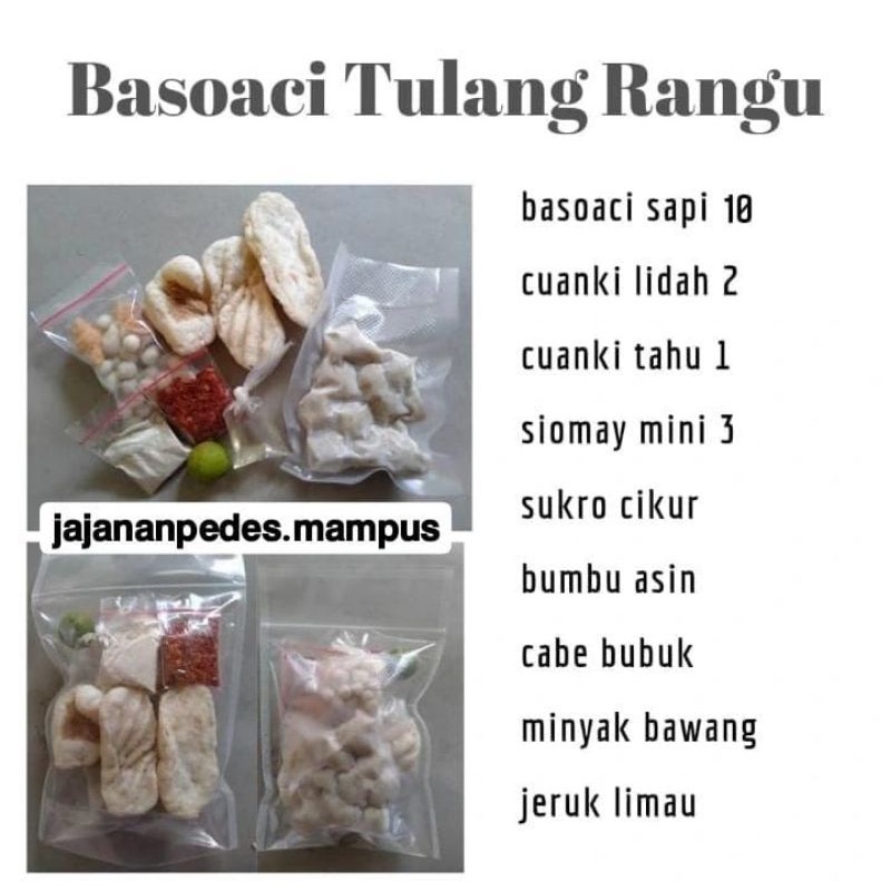 

BASO ACI TULANG RANGU