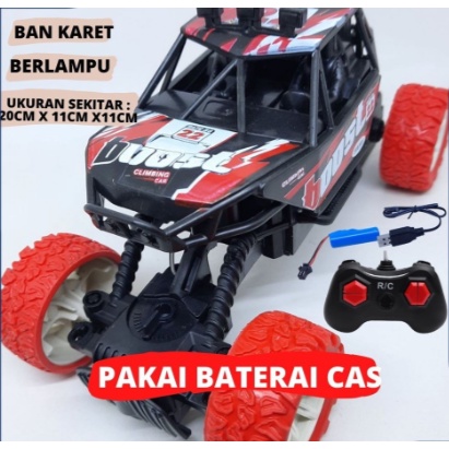 RC Car Rock Crawler Jeep Racing Drift / RC Drift Rock Crawler SNEAK BOOST MONSTER skala 1:20 BATERAI