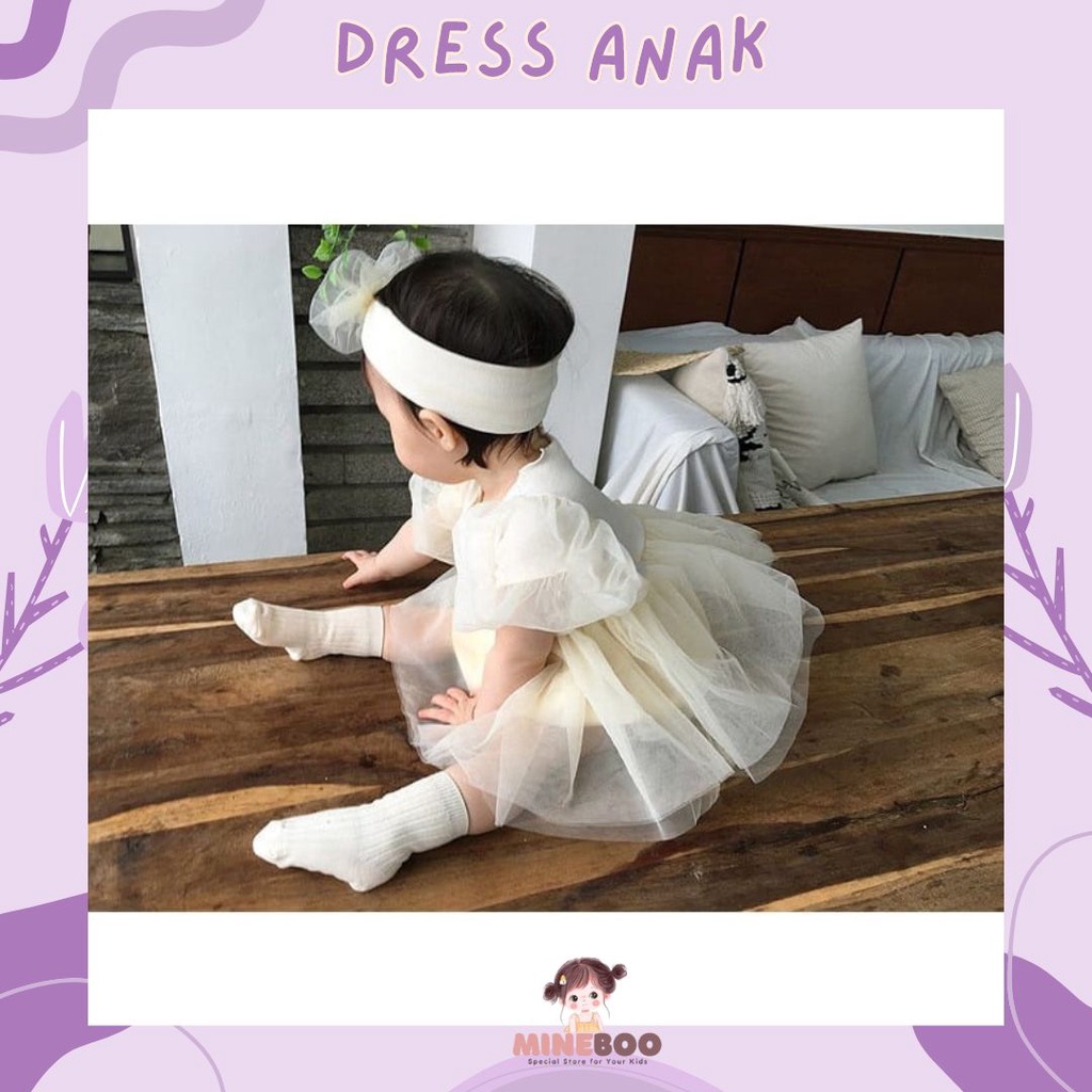 mineboo - DRESS CHUBBY BABY EBV 0-2tahun Romper bayi/Baby tutu dress Romper lucu import/baju bayi kado anak perempuan ulang tahun