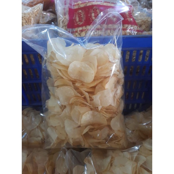 

KERIPIK SINGKONG ASIN 250 GR/KRIPIK ASIN/KERIPIK SINGKONG GURIH.