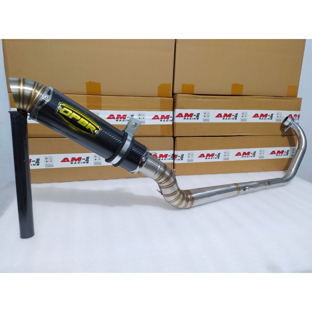 Knalpot Racing OPBR Carbon Cobra Kobra Jupiter Z Z1 1 Jupiter Mx 135 New Old Mx King 150 Satria F Fu