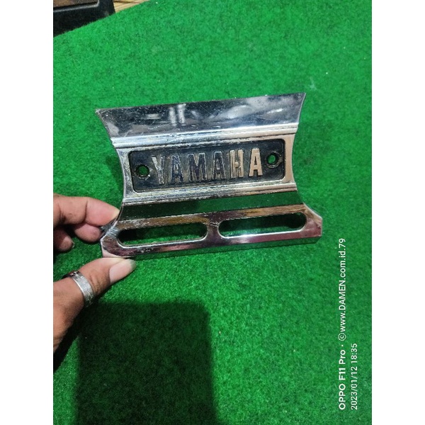 EMBLEM KLAKSON KUMISAN YAMAHA RK KING ORIGINAL