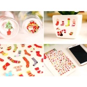 

Daisyland Stickers Christmas Socks / Stiker unik / stiker Lucu