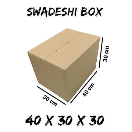 

kardus/karton/box uk. 40x30x30 cm untuk packing singlewall polos