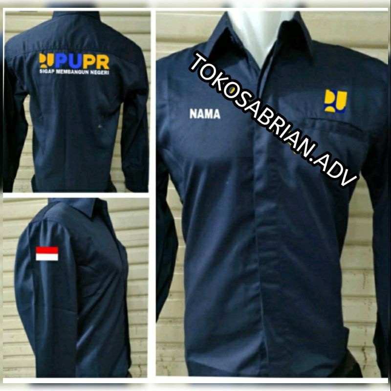 kemeja PUPR seragam pupr baju pupr