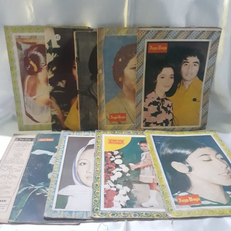 Paket majalah lawas Jayabaya th 73-77