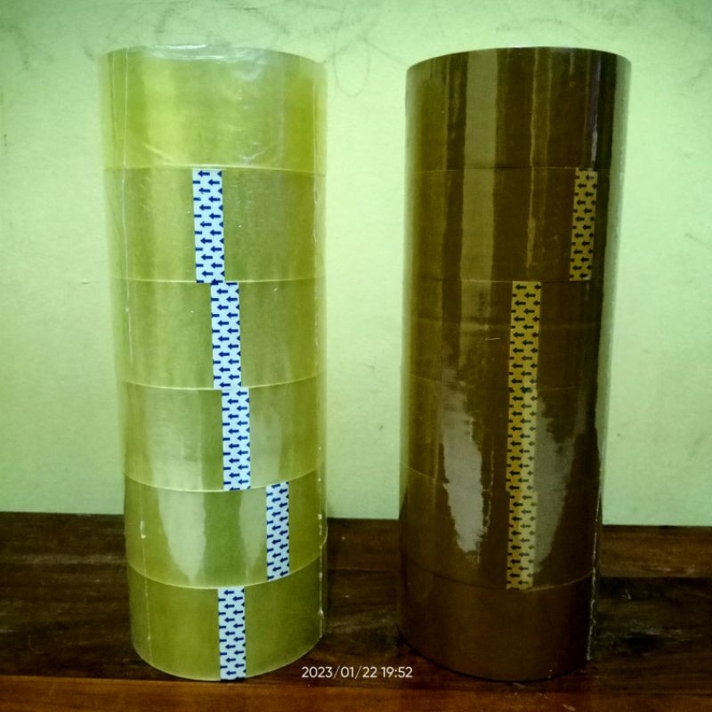 

LAKBAN BENING-COKLAT 45MMX80 YARD SINOMAS