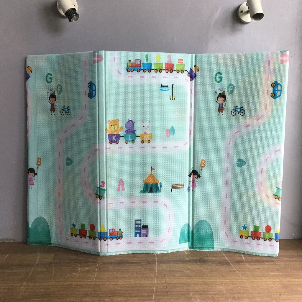 PLAYMAT MATRAS BAYI WATERPROOF / Matras Anak / Playmat Bermain Anak / Tikar Lipat